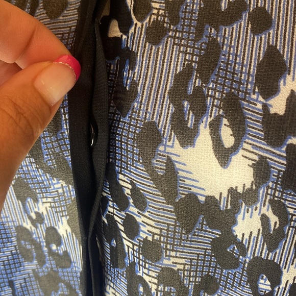 CAbi 977 Leopard Print Button Down Blouse - Picture 6 of 12